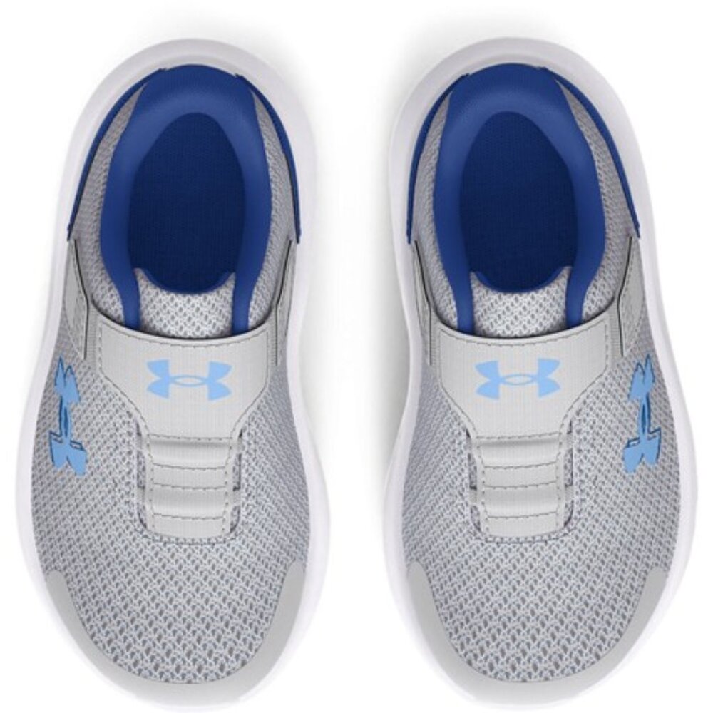 Under Armour UA Surge Sneakers Size 7 Grey/Blue Unisex Boy/Grl Baby Infant